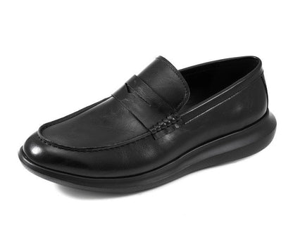 Amali Arvin CaSual Penny Loafers Men’s Black Loafers by Amali – Don't Panic Shoes