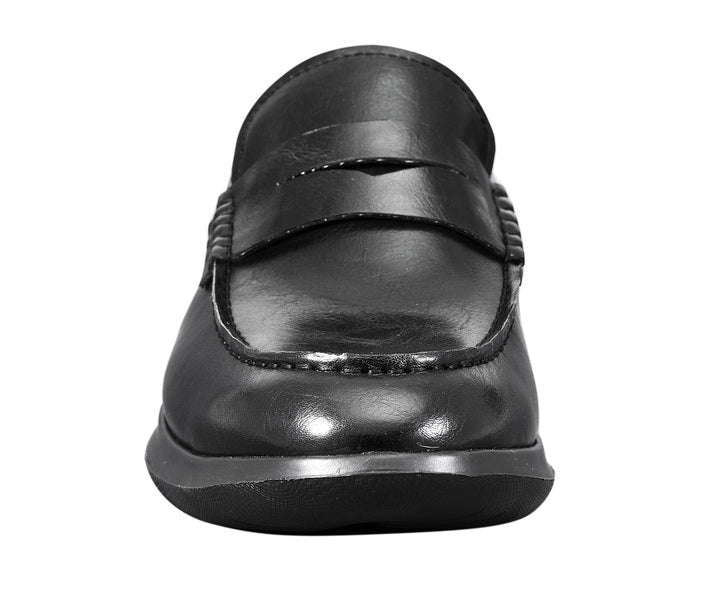 Amali Arvin CaSual Penny Loafers Men’s Black Loafers by Amali – Don't Panic Shoes