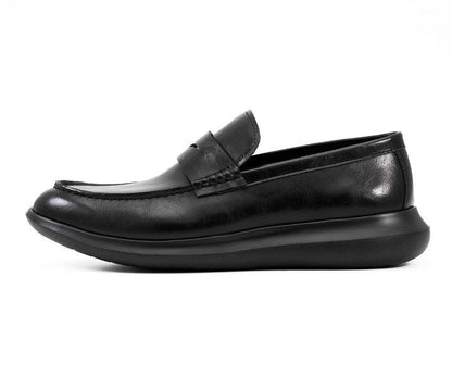Amali Arvin CaSual Penny Loafers Men’s Black Loafers by Amali – Don't Panic Shoes