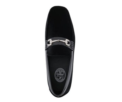 Amali Bling Black Driving Moccasins by Amali – Don't Panic Shoes
