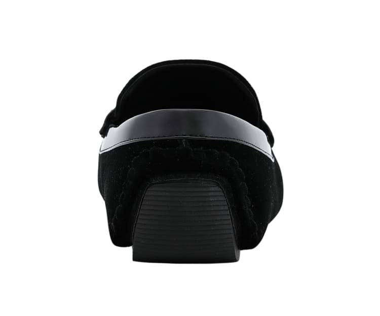 Amali Bling Black Driving Moccasins by Amali – Don't Panic Shoes