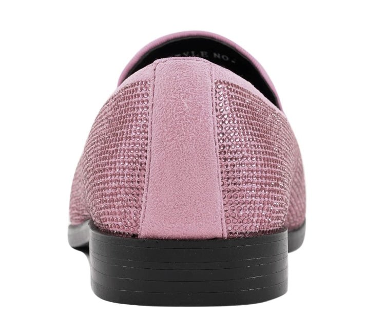 Amali Dazzle Pink Smoking Slippers by Amali – Don't Panic Shoes