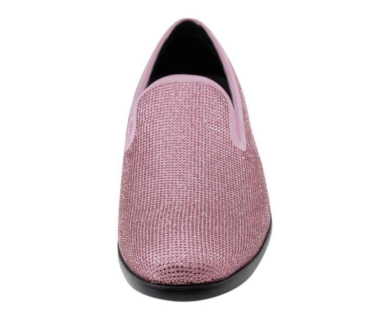 Amali Dazzle Pink Smoking Slippers by Amali – Don't Panic Shoes
