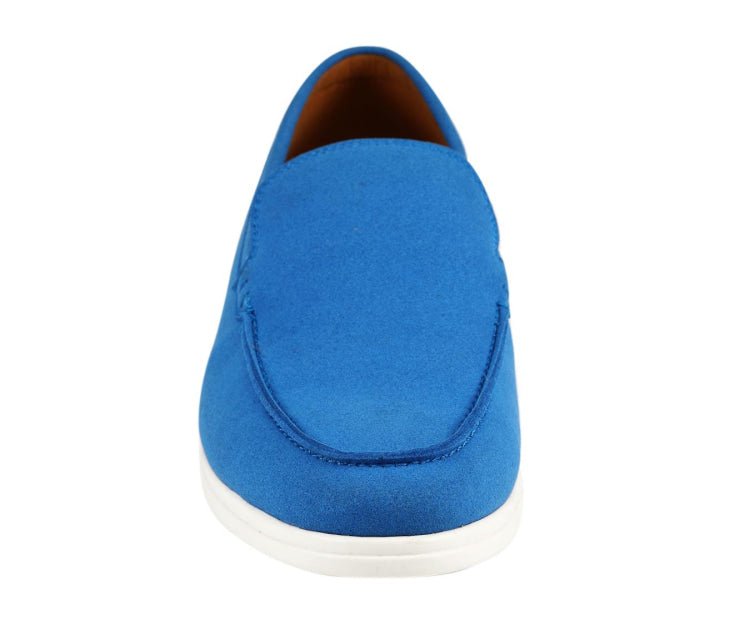Amali Deniz Elegant Blue Slip On LoaferS Men’s 2023 Loafers by Amali – Don't Panic Shoes