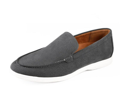 Amali Deniz Grey Men’S Casual Loafers Loafers by Amali – Don't Panic Shoes