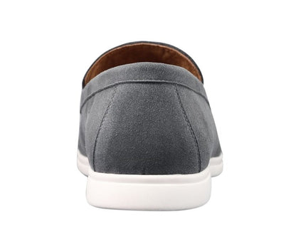 Amali Deniz Grey Men’S Casual Loafers Loafers by Amali – Don't Panic Shoes