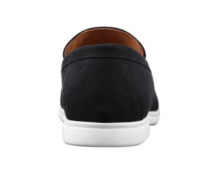 Amali Deniz Noir Men’S Casual Loafers Black 123456 Loafers by Amali – Don't Panic Shoes