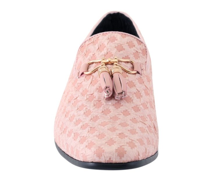 Amali Elegant Tassel Shoes For Men Quilted Design Smoking Slippers by Amali – Don't Panic Shoes