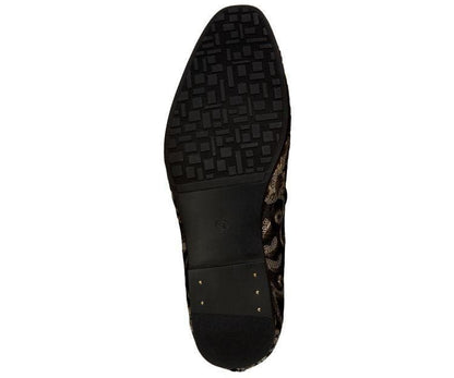 Amali Fabian Black Smoking Slippers by Amali – Don't Panic Shoes
