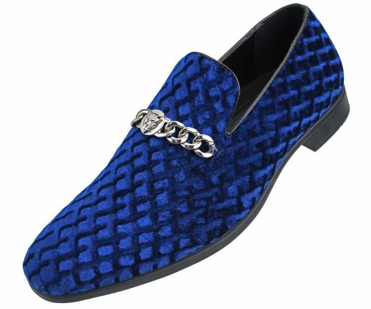 Amali Felix Navy Women’S Velvet Smoking Slippers Smoking Slippers by Amali – Don't Panic Shoes