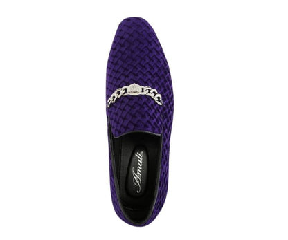 Amali Felix Purple Velvet Women’S Smoking Slipper Smoking Slippers by Amali – Don't Panic Shoes