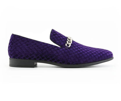 Amali Felix Purple Velvet Women’S Smoking Slipper Smoking Slippers by Amali – Don't Panic Shoes