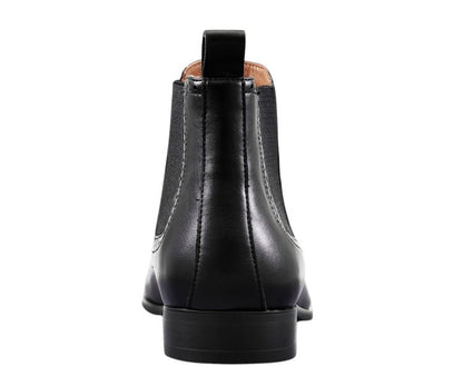Amali HayeS Black Men’s Wingtip Chelsea Boots Leather Boots by Amali – Don't Panic Shoes