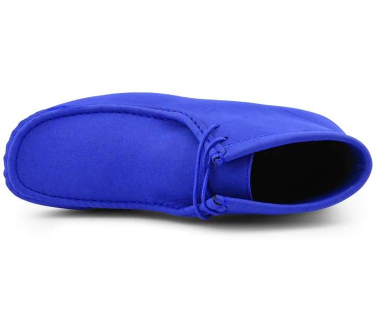 Amali Jason 2 Men's Royal Blue Suede Limited Edition Ankle Boots Boots by Amali – Don't Panic Shoes