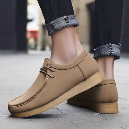 Amali Jason 2 Men's Tan Suede Limited Edition Low Top Oxfords Sneakers by Amali – Don't Panic Shoes