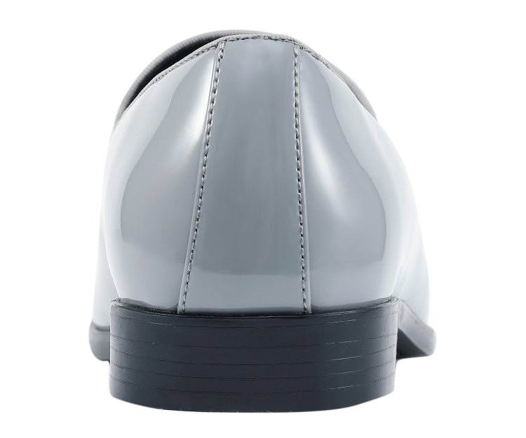 Amali Men's Andrew Grey Loafers by Amali – Don't Panic Shoes