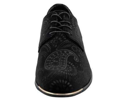 Amali Men's Chadwick Black Oxfords by Amali – Don't Panic Shoes