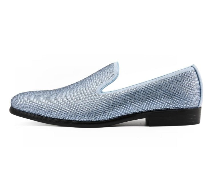 Amali Men's Dazzle Sky Smoking Slippers by Amali – Don't Panic Shoes