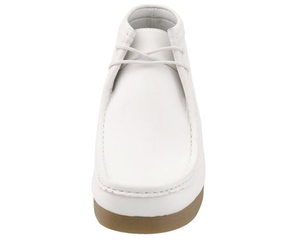 Amali Men's Jason2 White (Smooth) Boots by Amali – Don't Panic Shoes
