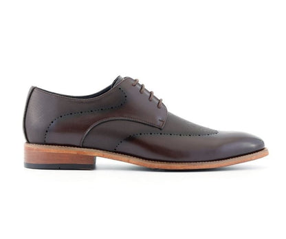 Amali Men's Luke Brown Oxfords by Amali – Don't Panic Shoes