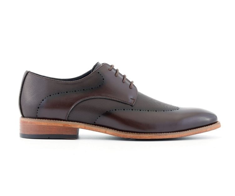 Amali Men's Luke Brown Oxfords by Amali – Don't Panic Shoes