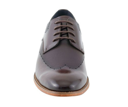 Amali Men's Luke Brown Oxfords by Amali – Don't Panic Shoes