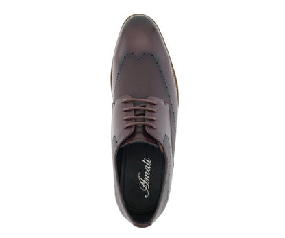 Amali Men's Luke Brown Oxfords by Amali – Don't Panic Shoes