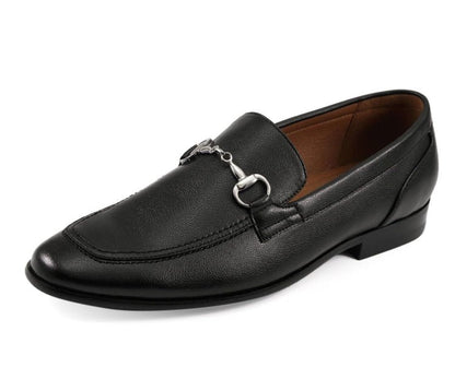 Amali Men's Marco Black Loafers by Amali – Don't Panic Shoes