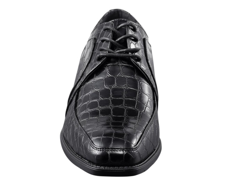 Amali Men's Pierre Black Oxfords by Amali – Don't Panic Shoes