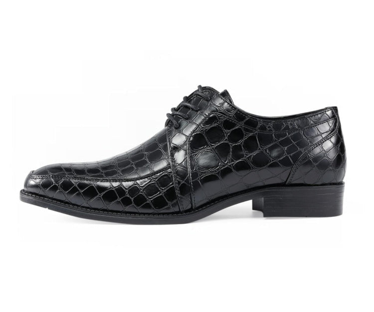 Amali Men's Pierre Black Oxfords by Amali – Don't Panic Shoes