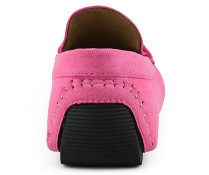Amali Men's Walken Pink Driving Moccasins by Amali – Don't Panic Shoes