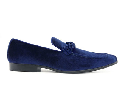 Amali Ornate Velvet Smoking Slippers For Men Black Velvet Smoking Slippers by Amali – Don't Panic Shoes