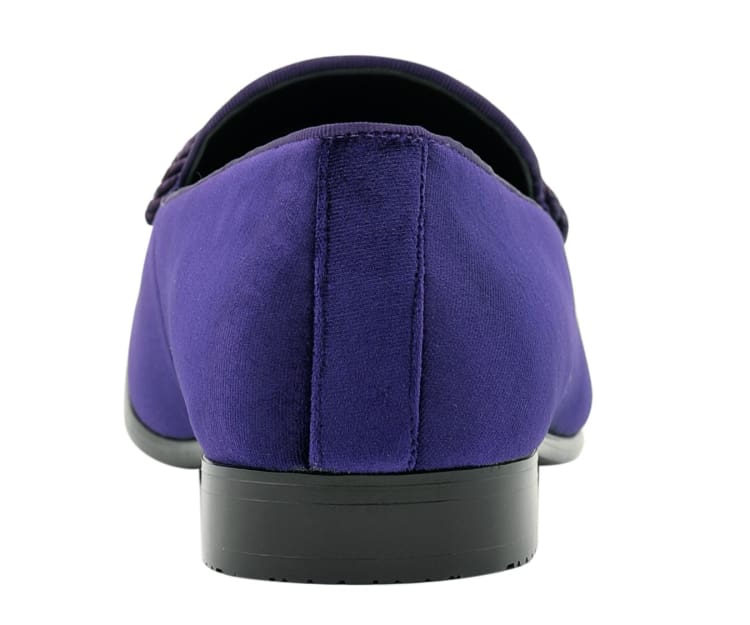 Amali Ornate Velvet Smoking Slippers For Men Black Velvet Smoking Slippers by Amali – Don't Panic Shoes