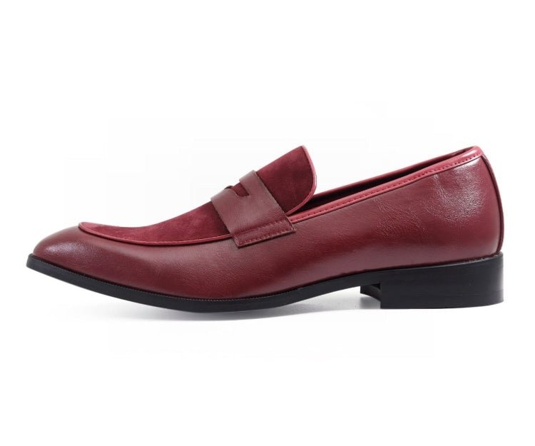 Amali Rian Red Luxe LoaferS Men’s Leather Loafers by Amali – Don't Panic Shoes