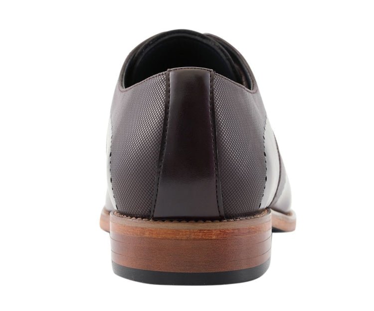 Amali ShoeS Luke Wingtip Derby Men’s Brown Leather Oxfords by Amali – Don't Panic Shoes