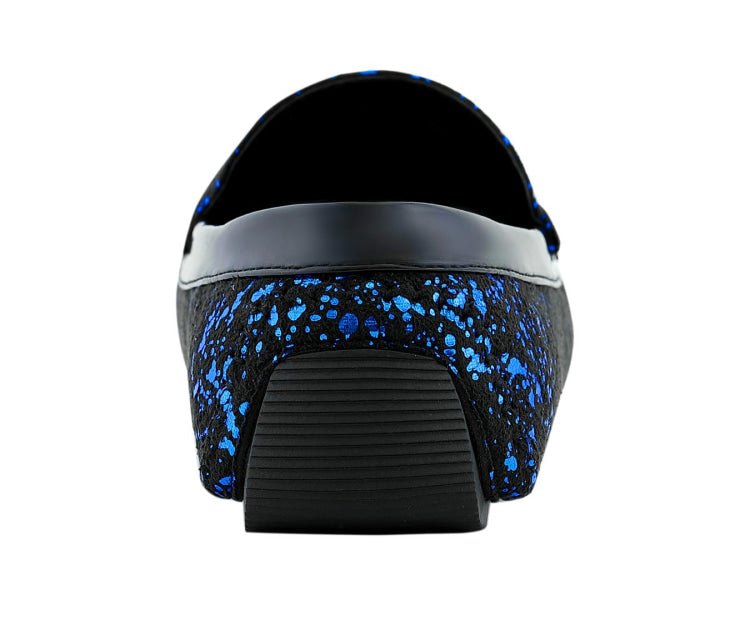 Amali ShoeS Monty Luxe Blue Moccasins Men’s Driving Moccasins by Amali – Don't Panic Shoes