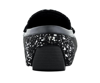 Amali ShoeS Monty Luxe Moccasins Men’s Black Driving Moccasins by Amali – Don't Panic Shoes