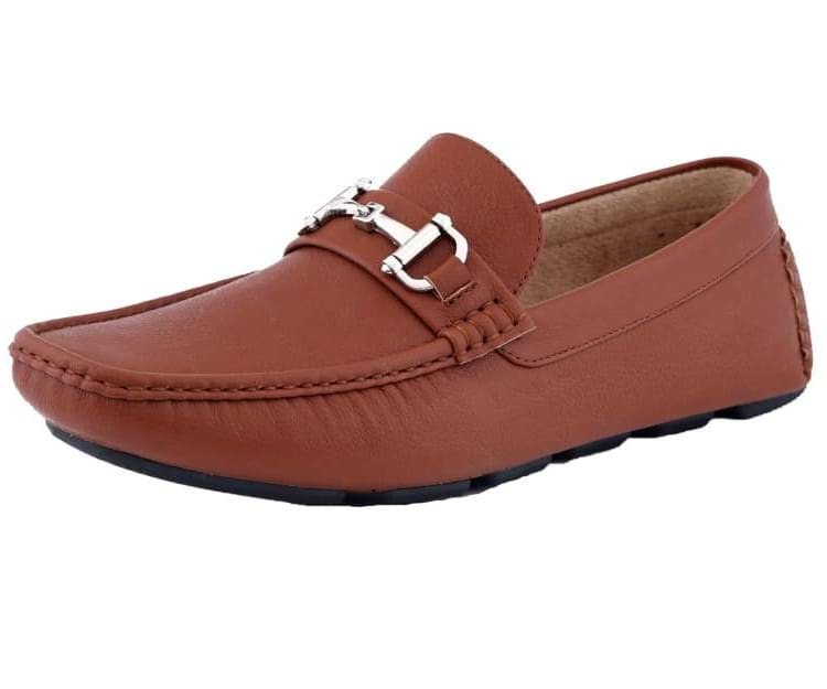 Amali Trentino Brown Slip On LoaferS Men’s Casual Moccasins Driving Moccasins by Amali – Don't Panic Shoes