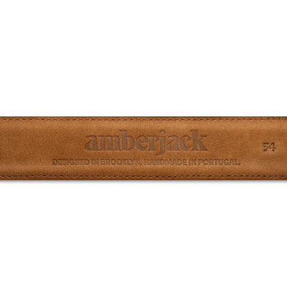 Amberjack Full Grain ClaSsic Belt Men’s Leather Honey Belts by Amberjack – Don't Panic Shoes