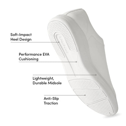 Amberjack Low Top Sneaker Men's Ivory White Leather Men's Dress Shoes by Amberjack – Don't Panic Shoes