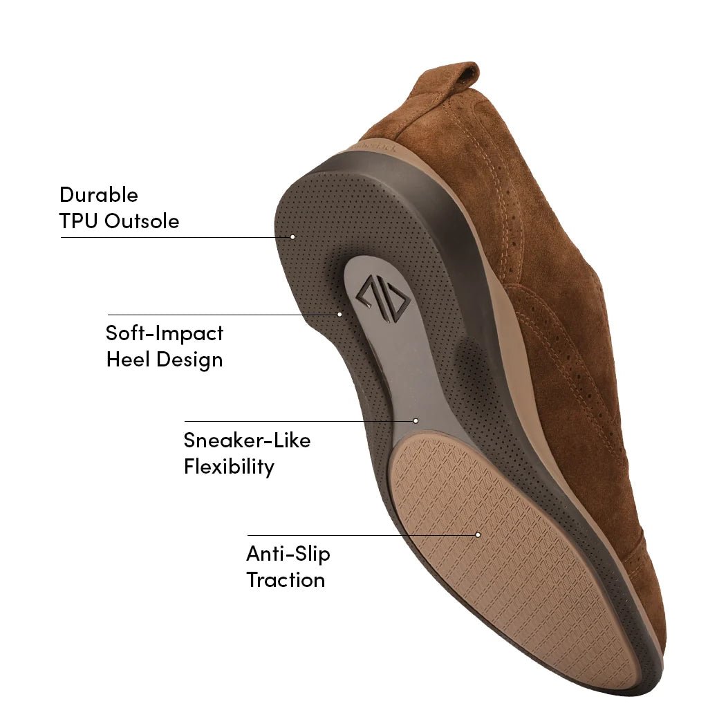 Amberjack The Cap - Toe Men’S Grizzly Men's Dress Shoes by Amberjack – Don't Panic Shoes