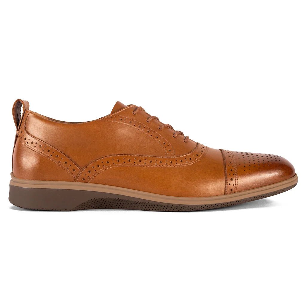 Amberjack The Cap - Toe Men's Honey Shoes Men's Dress Shoes by Amberjack – Don't Panic Shoes