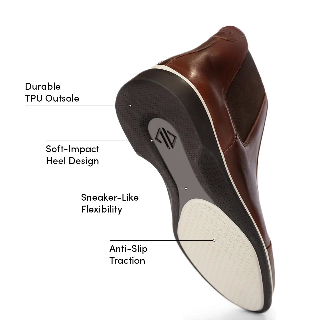 Amberjack The Chelsea Boot Classic Everyday Men's Coffee Men's Chelsea Boots by Amberjack – Don't Panic Shoes