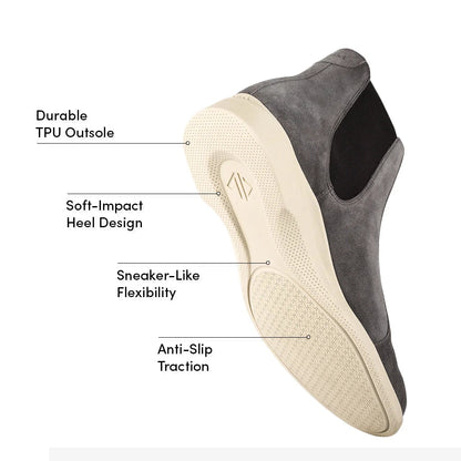 Amberjack The ChelSea Men’s Carbon Men's Chelsea Boots by Amberjack – Don't Panic Shoes