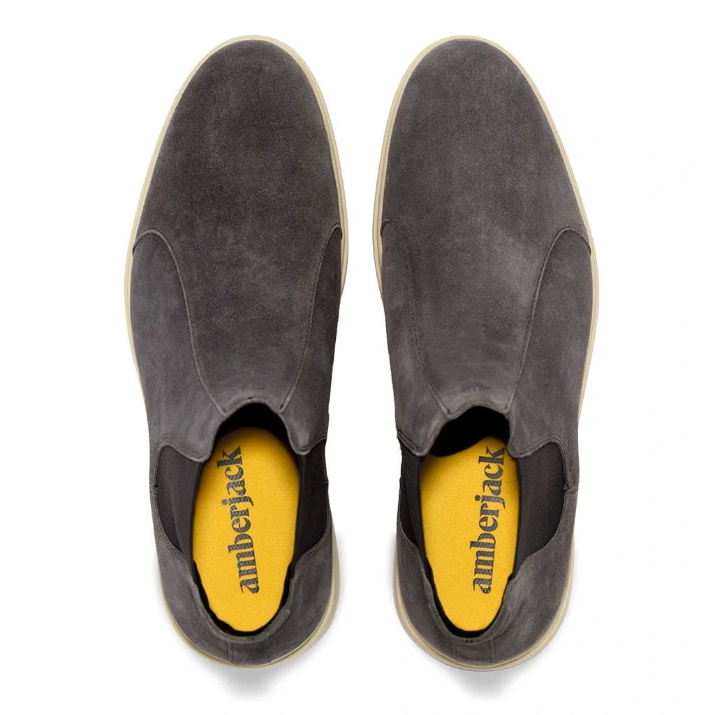 Amberjack The ChelSea Men’s Carbon Men's Chelsea Boots by Amberjack – Don't Panic Shoes