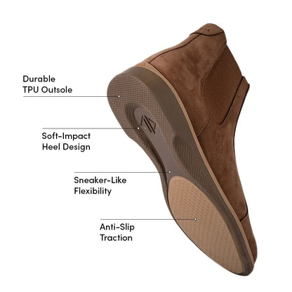 Amberjack The Chelsea Men's Copper Premium Footwear Men's Chelsea Boots by Amberjack – Don't Panic Shoes