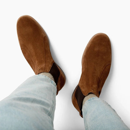 Amberjack The ChelSea Men’s Grizzly Men's Chelsea Boots by Amberjack – Don't Panic Shoes