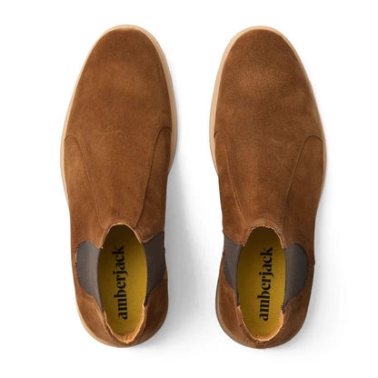 Amberjack The ChelSea Men’s Grizzly Men's Chelsea Boots by Amberjack – Don't Panic Shoes