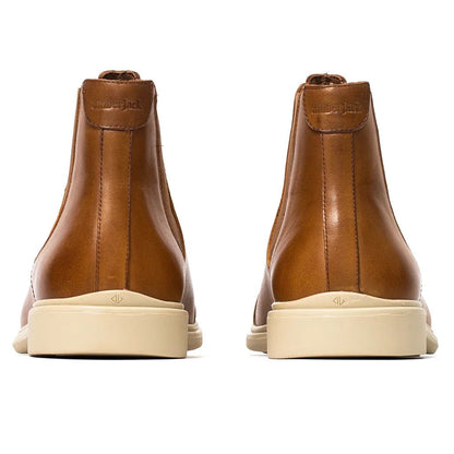 Amberjack The ChelSea Men’s Honey And Cream Footwear Men's Chelsea Boots by Amberjack – Don't Panic Shoes