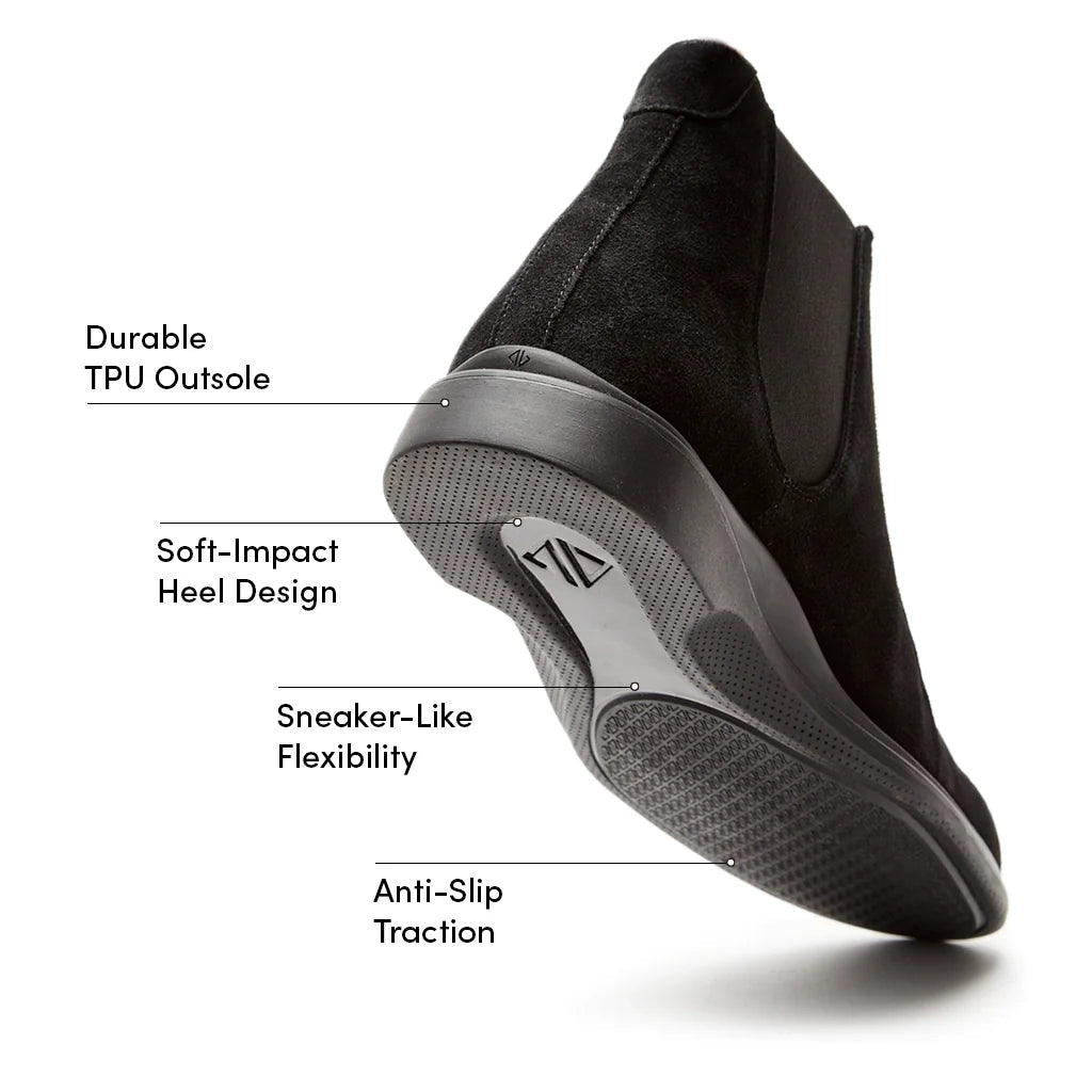 Amberjack The Chelsea Men's Midnight Leather Boots Men's Chelsea Boots by Amberjack – Don't Panic Shoes